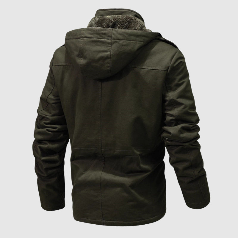 Charles Warm Tactical Cotton Jacket | Outdoor Utility Jacket