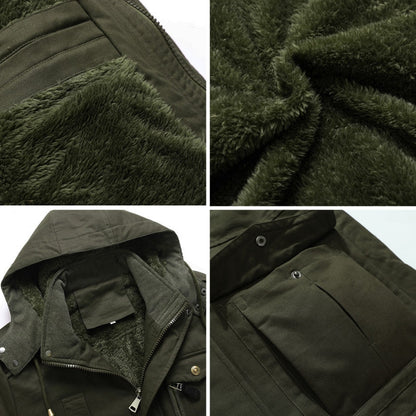Charles Warm Tactical Cotton Jacket | Outdoor Utility Jacket