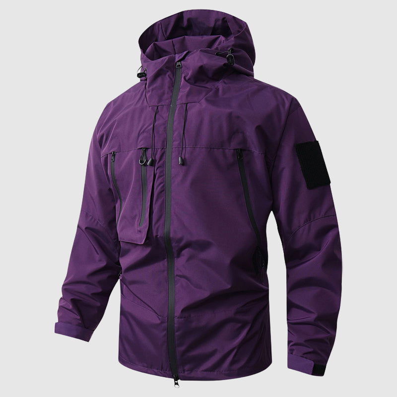 Hugo Regular Fit Hooded Jacket | Multiple Pockets Hooded Jacket