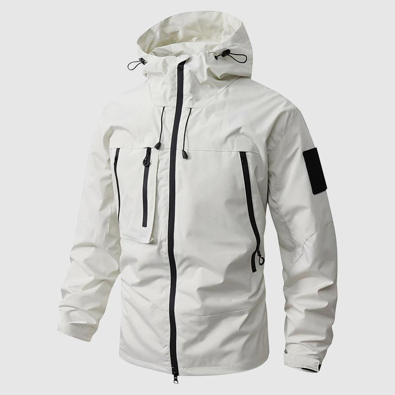 Hugo Regular Fit Hooded Jacket | Multiple Pockets Hooded Jacket