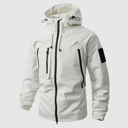 Hugo Regular Fit Hooded Jacket | Multiple Pockets Hooded Jacket