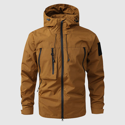 Hugo Regular Fit Hooded Jacket | Multiple Pockets Hooded Jacket