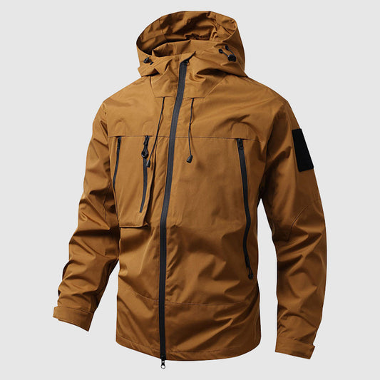 Hugo Regular Fit Hooded Jacket | Multiple Pockets Hooded Jacket