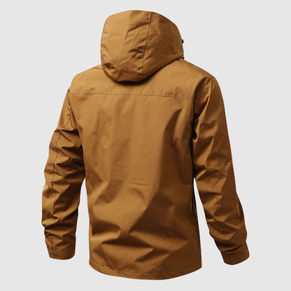 Hugo Regular Fit Hooded Jacket | Multiple Pockets Hooded Jacket
