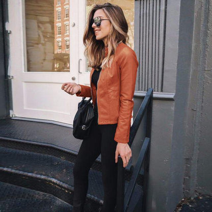 Women's Jacket - Tailored Fit - Zipper Closure - Stylish and Modern