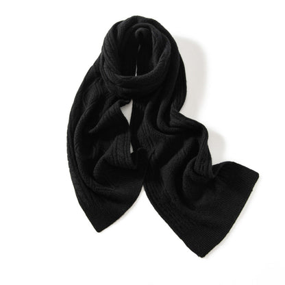 Catherine Textured Cashmere Scarf | Ribbed Scarf