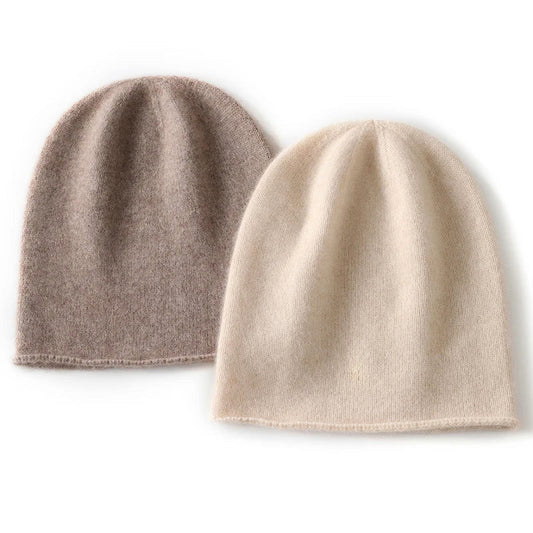 Stella Slouch Beanie | Fine Knit Solid Beanie