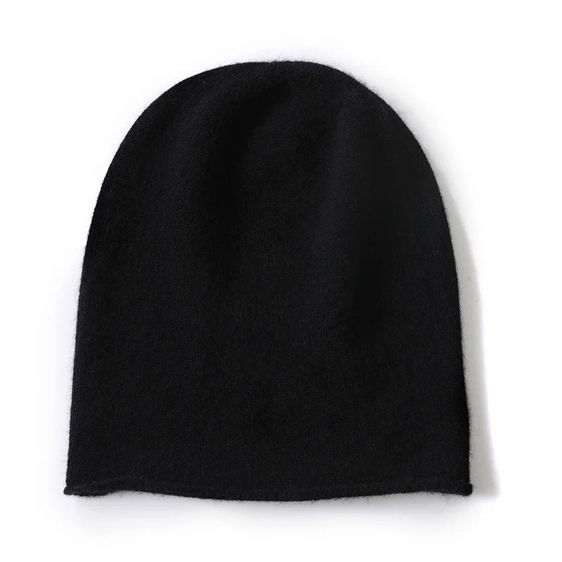 Stella Slouch Beanie | Fine Knit Solid Beanie
