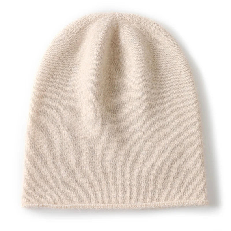Stella Slouch Beanie | Fine Knit Solid Beanie