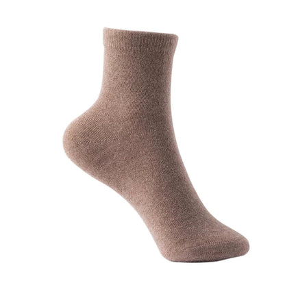 Silvia Form-Fitting Ankle Socks | Ribbed Cuff, Solid Ankle Socks
