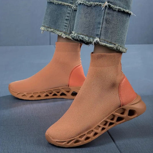 Unisex Sock Sneakers – Lightweight – Knitted Upper – Flexible and Breathable – High Comfort