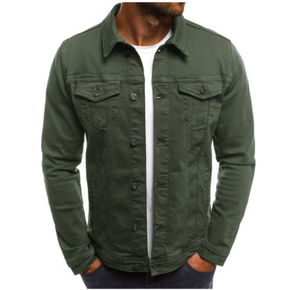 Men's Corduroy Jacket - Front Buttons - Versatile and Stylish - Casual Wear