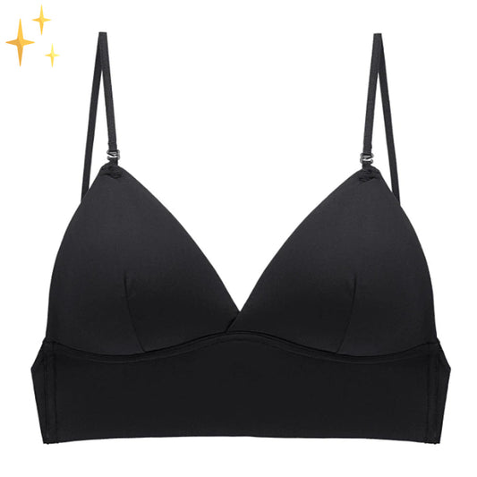 Women's Bra – Low Back – Seamless Cups – Adjustable Straps – Breathable Material