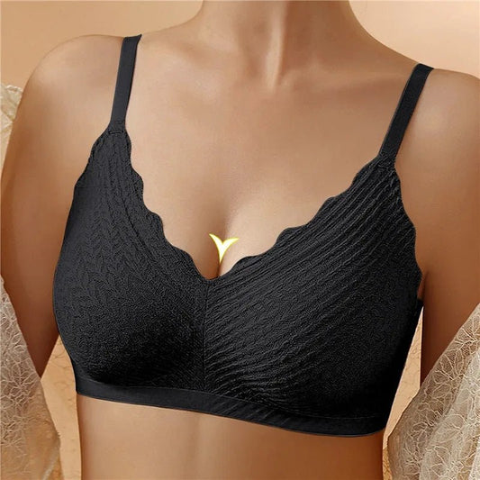 Women's Bra – Soft Knit – Seamless Comfort – Wireless Full Coverage