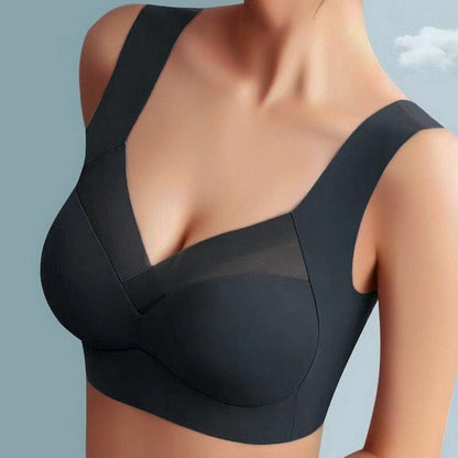 Women's Bra – Seamless Fit – Breathable Material – Full Support with Underwire Effect