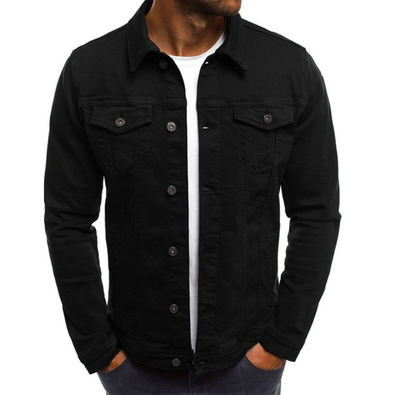 Men's Corduroy Jacket - Front Buttons - Versatile and Stylish - Casual Wear
