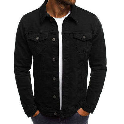 Men's Corduroy Jacket - Front Buttons - Versatile and Stylish - Casual Wear