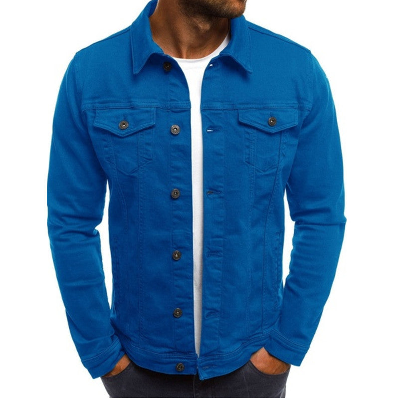 Men's Corduroy Jacket - Front Buttons - Versatile and Stylish - Casual Wear