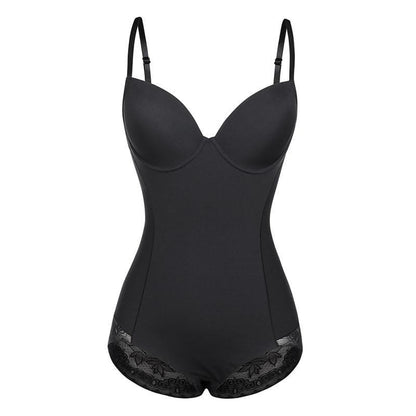 Women's Body Shaper – Seamless Fit – Adjustable Straps – Lace – Shaping Bodysuit
