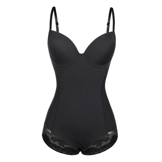 Women's Body Shaper – Seamless Fit – Adjustable Straps – Lace – Shaping Bodysuit
