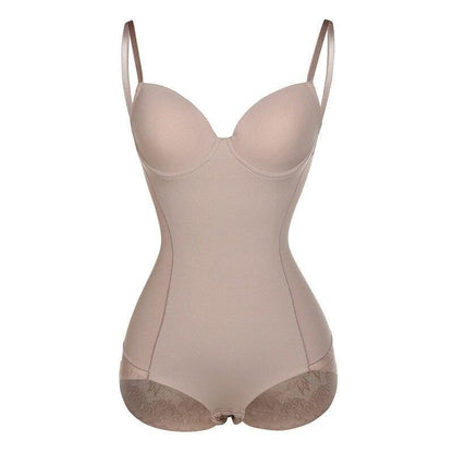Women's Body Shaper – Seamless Fit – Adjustable Straps – Lace – Shaping Bodysuit