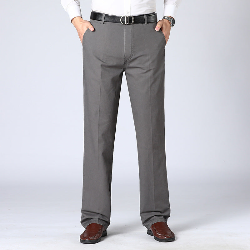 Men's Trousers – Classic Fit – Crease – Breathable Fabric – Formal Style