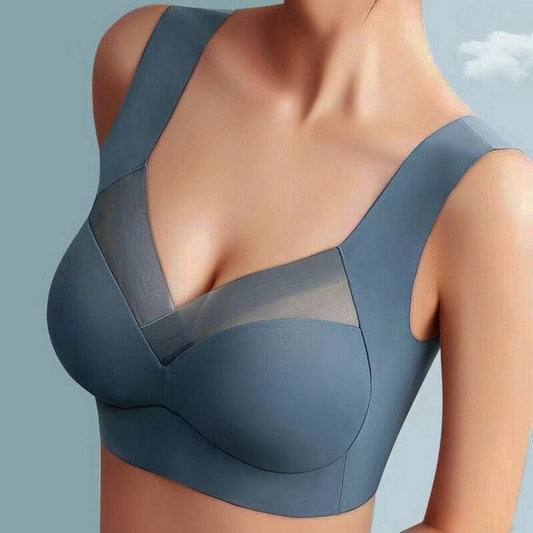 Women's Bra – Seamless Fit – Breathable Material – Full Support with Underwire Effect