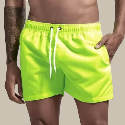 Men's Shorts Swim Shorts – Relaxed Fit – Quick-Drying – Mid-Thigh Length – Drawstring