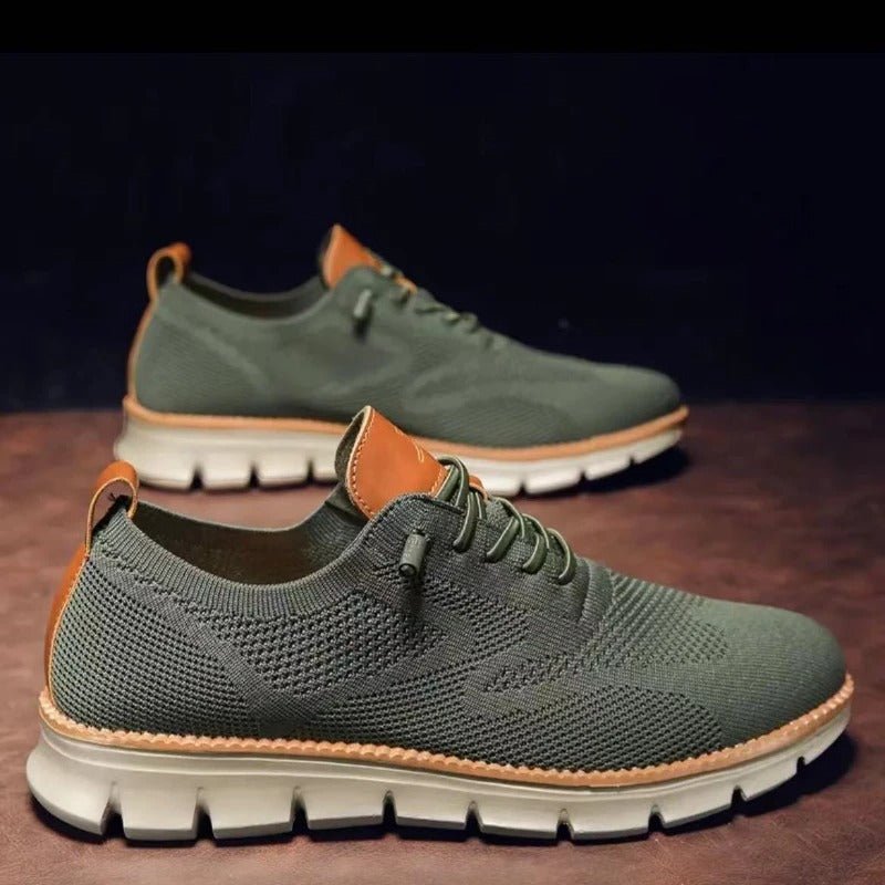 Men's Trainers – Soft Knit – Low Profile – Flexible Sole – Breathable Fit