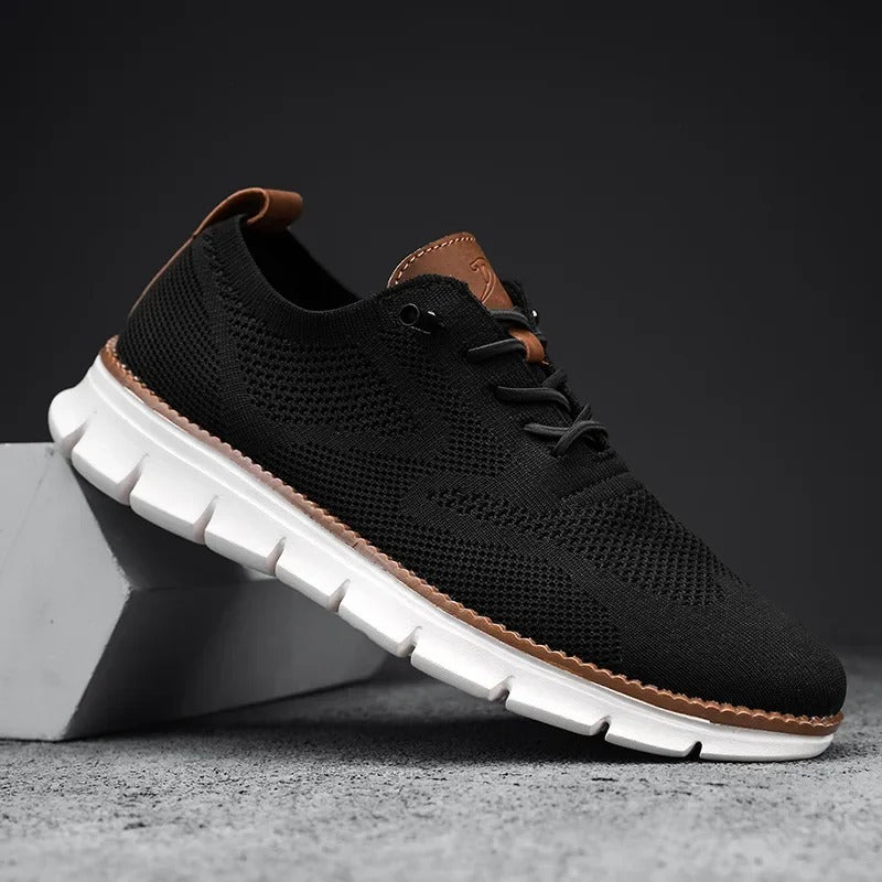 Men's Trainers – Soft Knit – Low Profile – Flexible Sole – Breathable Fit