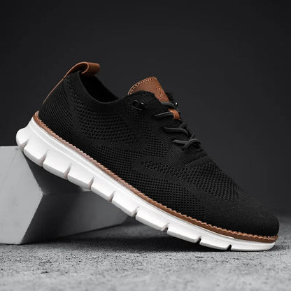 Men's Trainers – Soft Knit – Low Profile – Flexible Sole – Breathable Fit
