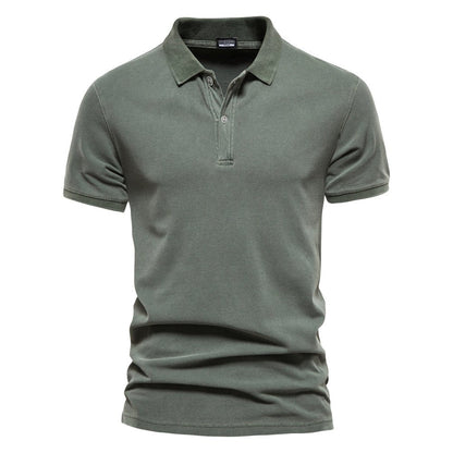 Men's Piqué Polo Shirt – Standard Fit – Short Sleeve – Soft and Breathable Knit