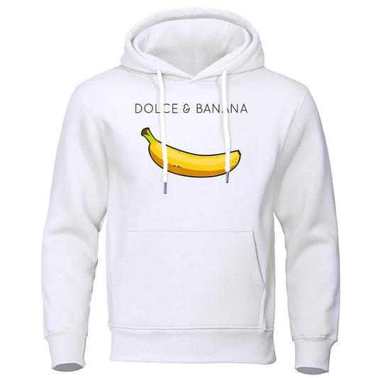 Men's Hoodie – Relaxed Fit – Cotton Blend – Humorous Print