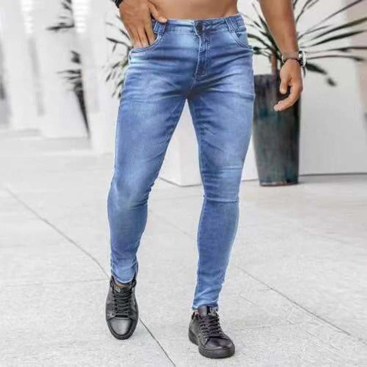 Men's Jeans – Slim Fit – Stretch Denim – Full Length – Relaxed Everyday Style