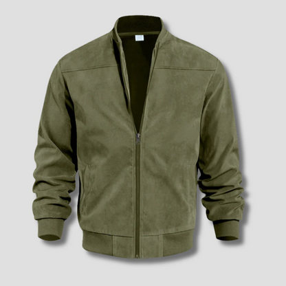 Men's Bomber Jacket – Regular Fit – Lightweight and Breathable – Zipper – Relaxed Style