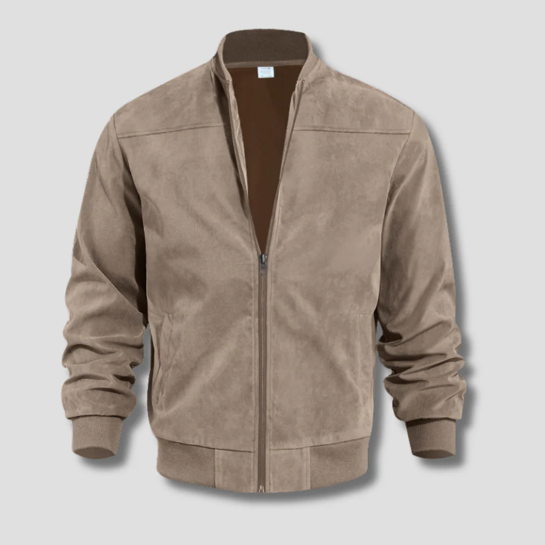 Men's Bomber Jacket – Regular Fit – Lightweight and Breathable – Zipper – Relaxed Style