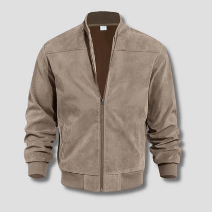 Men's Bomber Jacket – Regular Fit – Lightweight and Breathable – Zipper – Relaxed Style