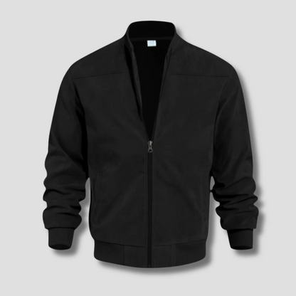 Men's Bomber Jacket – Regular Fit – Lightweight and Breathable – Zipper – Relaxed Style