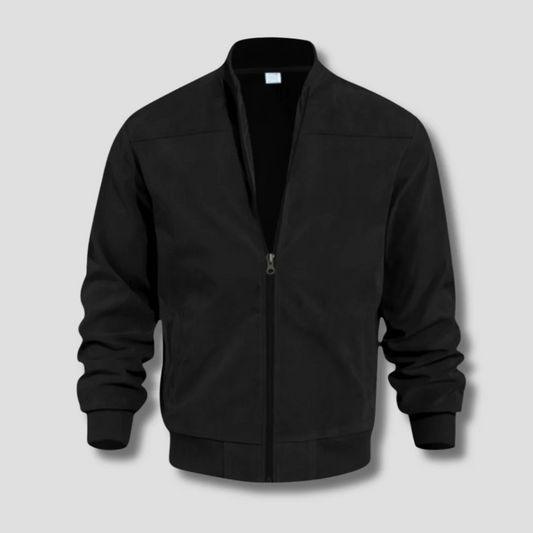 Men's Bomber Jacket – Regular Fit – Lightweight and Breathable – Zipper – Relaxed Style