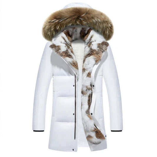 Women's Parka – Warm Fit – Detachable Faux Fur Hood – Mid-Length