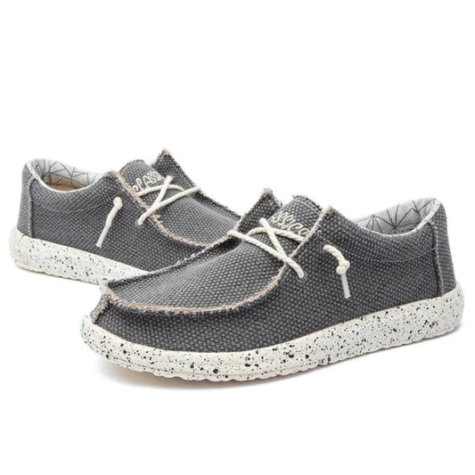 Men's Loafers – Relaxed Fit – Woven Fabric – Breathable and Lightweight – Slip-on Casual