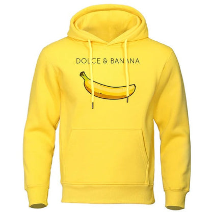 Men's Hoodie – Relaxed Fit – Cotton Blend – Humorous Print
