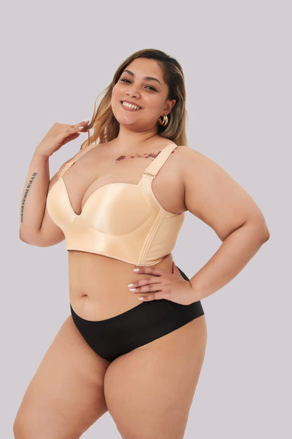 Women's Shaping Bra – Sculpting Fit – Seamless Comfort – Adjustable Straps