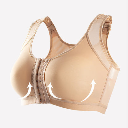 Women's Bra – Supportive Fit – Front Closure – Wide Elastic – Breathable Material