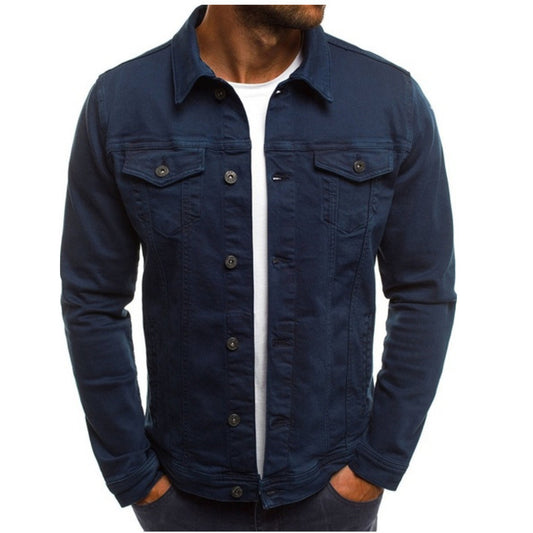 Men's Corduroy Jacket - Front Buttons - Versatile and Stylish - Casual Wear