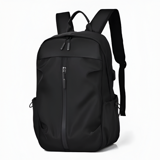 Edward Backpack | Front Zipper Pocket, Adjustable Straps Backpack