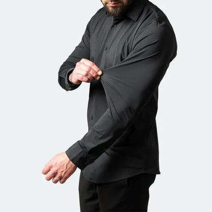 Men's Shirt – Slim Fit – Stretch Fabric – Breathable – Non-Iron – Dress Style