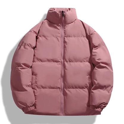Men's Down Jacket – Oversized Fit – Padded with High Collar – Casual Everyday Style