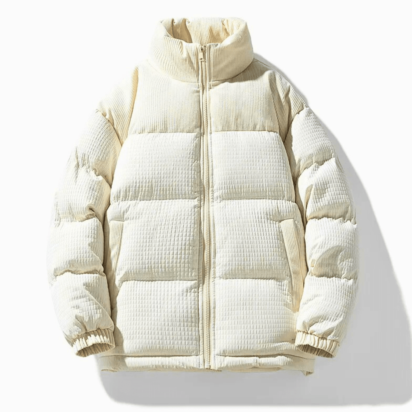 Alexander Oversized Puffer Jacket | Stand Collar Puffer Jacket