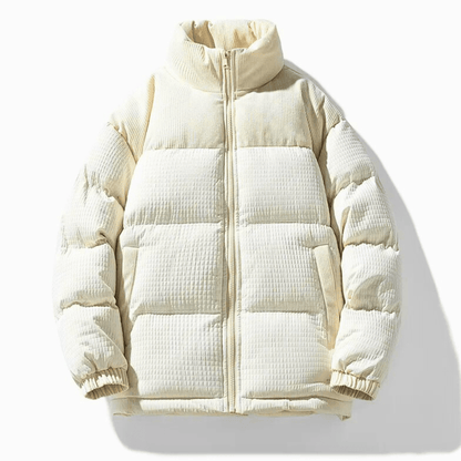 Alexander Oversized Puffer Jacket | Stand Collar Puffer Jacket